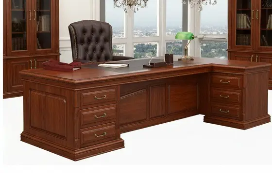 MAIN OFFICE TABLE (SUNRISE 2001) COFFEE COLOUR