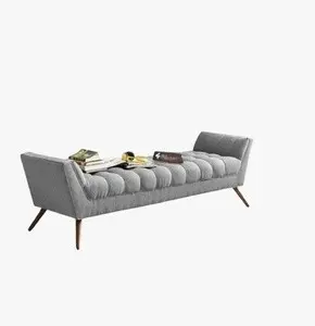 LUXURY WOODEN BENCH SOFA